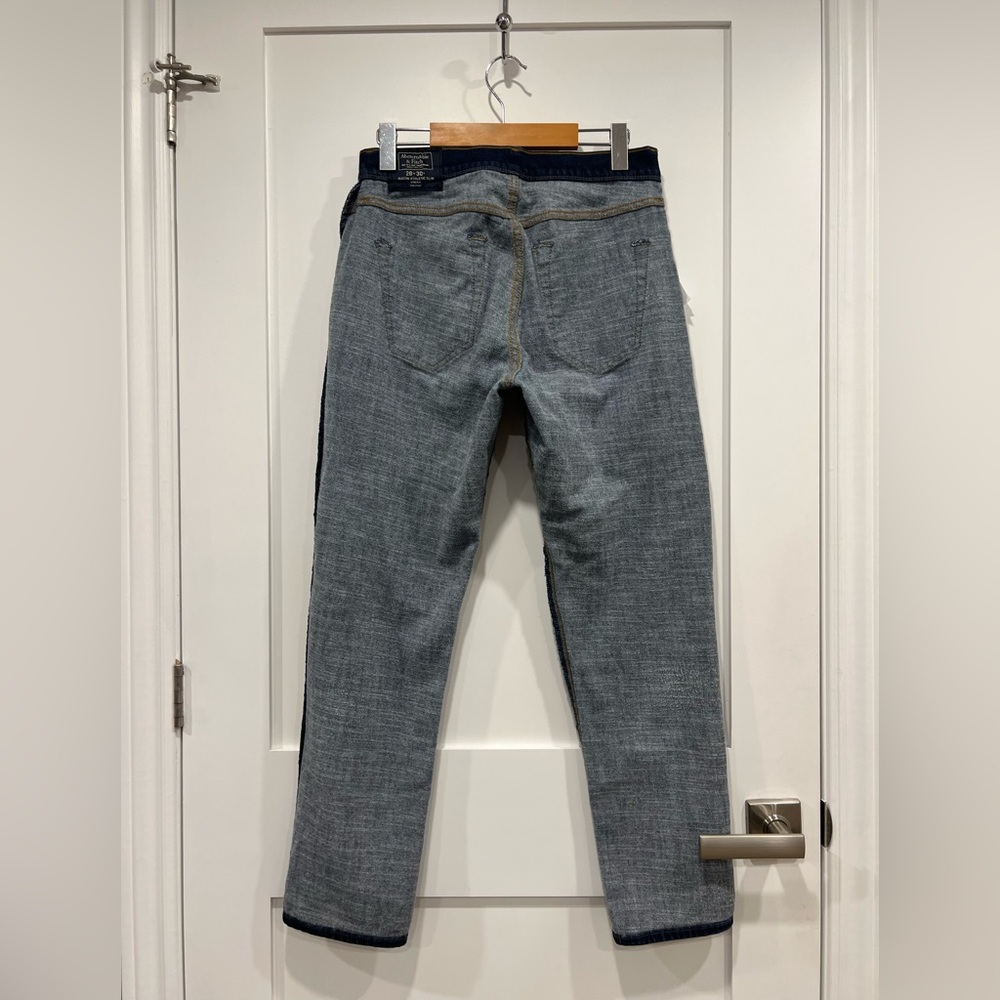 Abercrombie & Fitch Rustin Athletic Slim Stretch Winter Jean - Picture 11 of 13